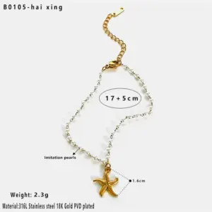 Starfish Bracelet / Average Size