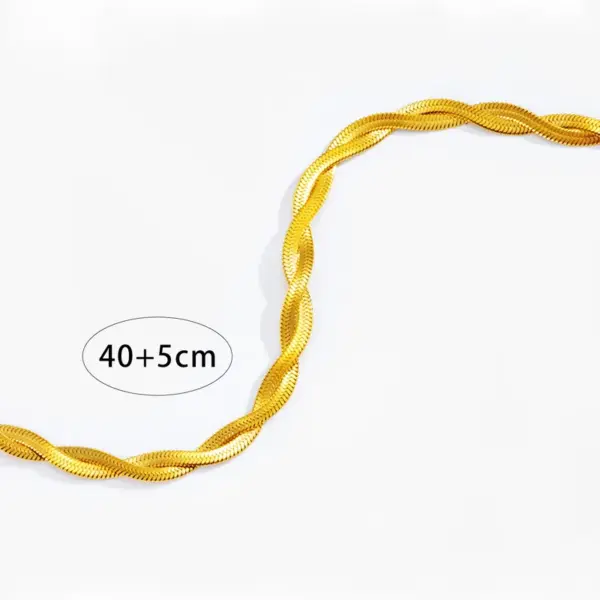 Wholesale Jewelry Simple Style Classic Style Solid Color 304 Stainless Steel Stainless Steel Necklaces