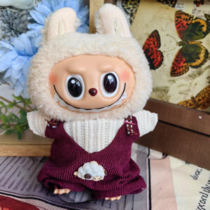 LBB-56 Dark Purple Charming Set / Labubu is wearable in its first, second, and third generations.