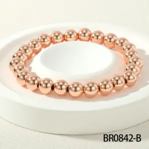 BR0842-Rose Gold-8mm