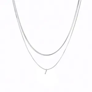 White Gold Color Double Layer / I
