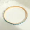 Wholesale Jewelry Princess Cute Lady Geometric Small Square Copper Acrylic Glass Zircon Plated CK Gold Plating Inlay Pure Diamond Ear Studs