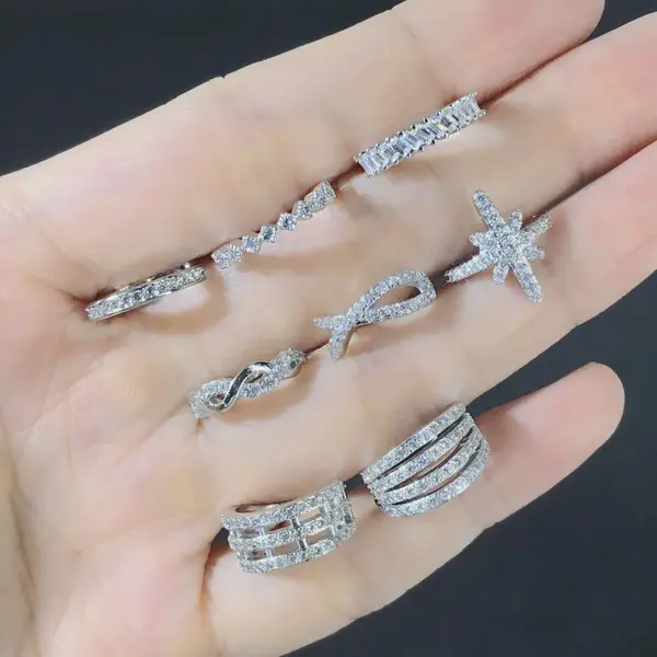 Wholesale 1 Piece Simple Style Solid Color Plating Inlay Copper Zircon Ear Cuffs
