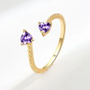 February (Dark Purple) / Adjustable Opening