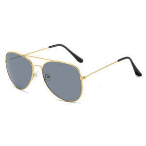 Gold frame gray piece