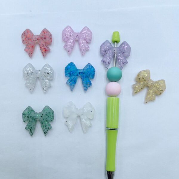 Wholesale Cross-Border Hot-Selling New Products: New Butterfly Braids Multi-Color Series Silicone Cartoon Beads Beads Factory