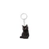 oly-32792e630938ddee59e82f6e873b7e37 Wholesale Cute cat keychain, acrylic round ring accessories, 2D flat double-sided printing pendant