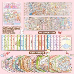 Dream house landscaping stickers