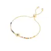 Wholesale Jewelry Fashion Geometric Copper Artificial Gemstones Diamond Bracelets