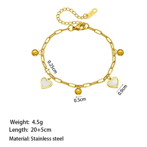 Wholesale 1 Piece Geometric Letter Butterfly Anklet 304 Stainless Steel Waterproof Non Tarnish Plastic PVD Coated Real Gold Plated 18K Women's Basic Simple Style Commute