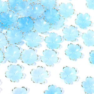 Sakura petals blue diameter about 1.8cm