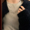 Wholesale Casual Bow Pull-Out Long Necklace for Women Korean Niche Ins Stylish Fashion Versatile Neck Chain Sweater Chain