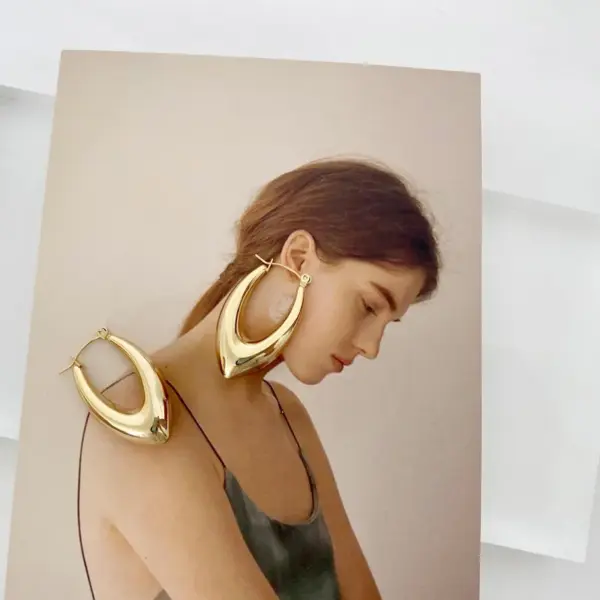 Wholesale 201 Stainless Steel Stainless Steel Earrings