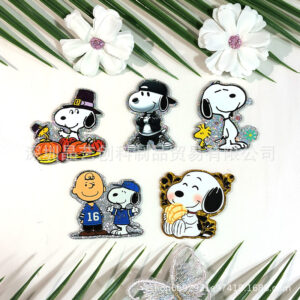 Wholesale Sequin Acrylic DIY Accessories-Dog Series