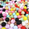 Wholesale Silicone round beads DIY handmade beads