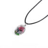 Wholesale Gypsophila Dry Flower Necklace Life Tree Plant Necklace