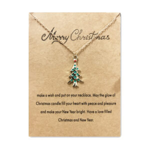 6525 Christmas Tree Gold Card