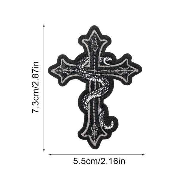 Wholesale Dark Gothic Embroidery Patch