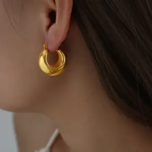 F1039 Gold Earrings