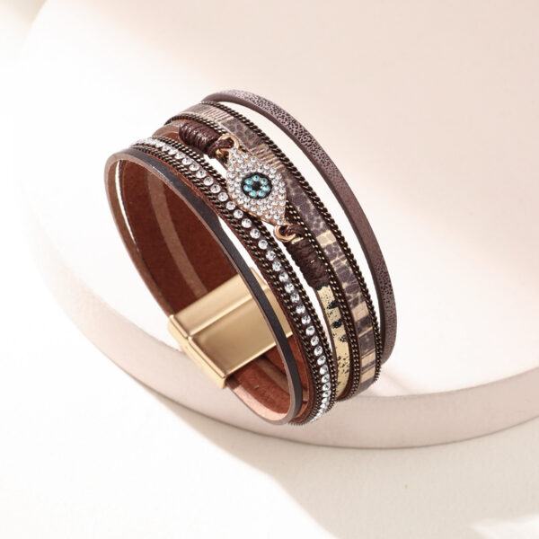 Wholesale Bohemian Evil Eye Diamond Bracelet