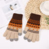 oly-3306920e112dcab4dbe563e448cfb960 Wholesale Thick and Warm Knitted Gloves with Velvet