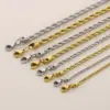 Wholesale Ion Plating (IP) 18K Gold Plated Twist 304 Stainless Steel Simple Style Waterproof Non Tarnish 304 Stainless Steel Bracelets