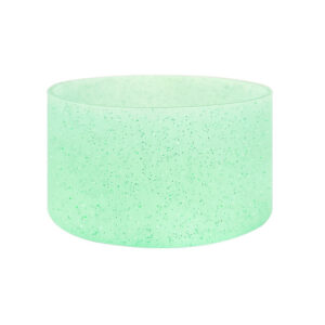 Lemon Green Glitter Silver