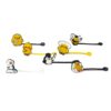 oly-335ad099dae52b619863344cebcd0d82 Wholesale Anime yellow duck straw sle straw cap silicone dust plug cute animal cartoon fit 10MM straw decoration