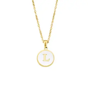 Letter L / 18K Furnace Real Gold