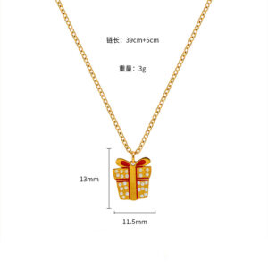 DG-XL00274-White Spotted Gift