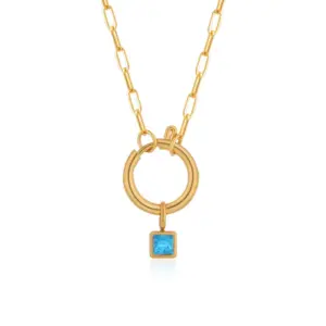 December Tanzanite Necklace XS-09-12