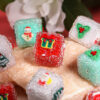 Wholesale New Christmas Sugar Square Beads DIY Bracelet Beads