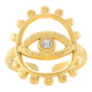 14 18K Real Gold Eyes Z-076