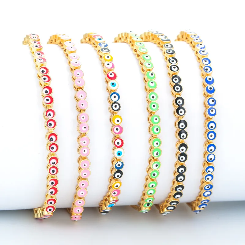 Wholesale Copper Geometric Zircon Copper Bracelets