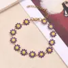 Wholesale Bohemian Simple Style IG Style Simple Flower Petal 304 Stainless Steel 18K Gold Plated Bracelets In Bulk