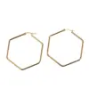 Wholesale PVD Coated Imitation Gold Heart 304 Stainless Steel Simple Style Waterproof Non Tarnish Earrings