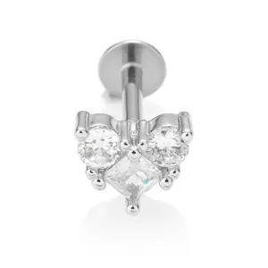 Silver / One Size / 4#