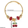 Elegant Sweet Cherry Key 304 Stainless Steel Alloy Bangle In Bulk