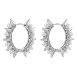 White Gold Color 1 Pair