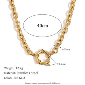 O-Shaped Chain / Gold