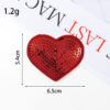 oly-33dc536676c1e251b3ff936ef29d84d2 Wholesale Glitter sequined fabric patches, multi-colored star patches