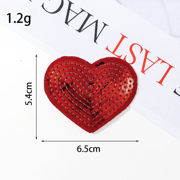 oly-33dc536676c1e251b3ff936ef29d84d2 Wholesale Glitter sequined fabric patches, multi-colored star patches