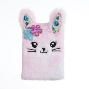 Tie-dyed colored rabbit