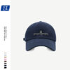 Wholesale Men's and women's same fashion letter embroidered baseball cap spring and summer Korean style cole's all-match wide brim peaked cap makes face look small