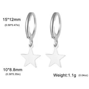 Steel Small Five-Pointed Star