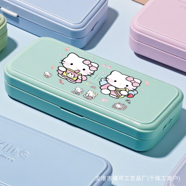 Wholesale Cartoon Kt Cat Handbook Sticker Hellokitty Water Cup Mobile Phone Case DIY Collage Decorative Material Stereo Sticker