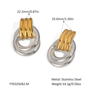 Gold and Silver Color Matching / Yye025042-M