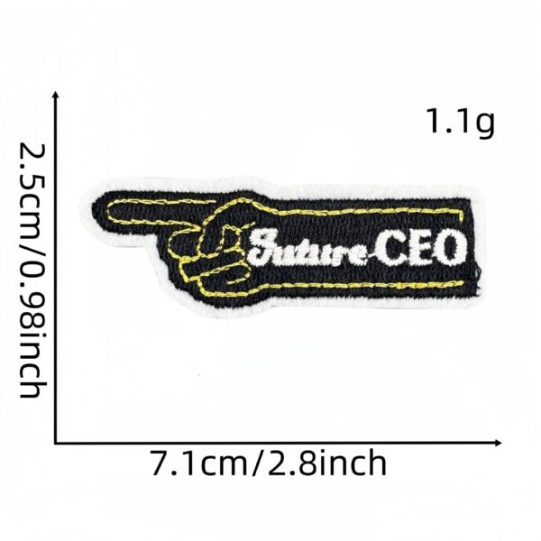 oly-3448870a33c50a2aaf5ee4224f78332e Wholesale Current Cartoon Black and Gold Graduation Season Embroidered Fabric Patches, Decorative Badges, Labels, Clothing Accessories, Ironing Hot Melt Adhesive