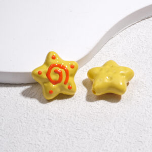 yellow / 20*19*8.5mm, aperture approximately 2.5mm