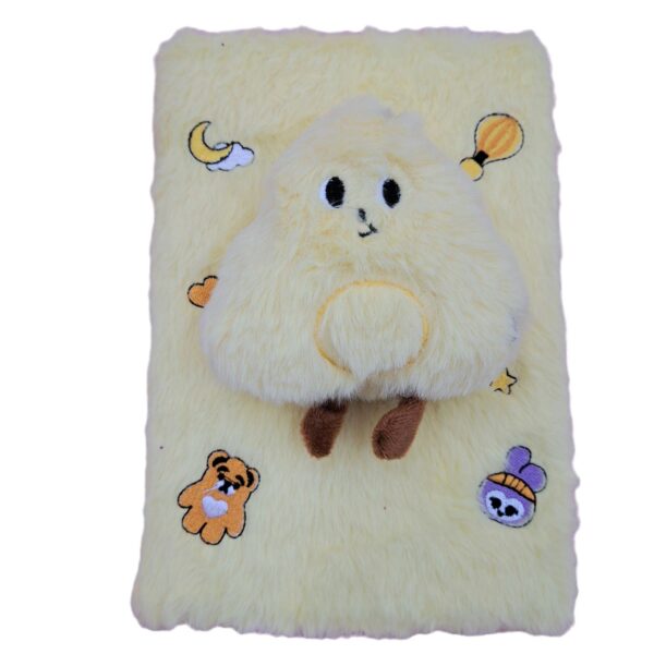 oly-34555cedae2487b76eae9e77fd2e9b00 Wholesale Cute Plush Planner Notebook Cartoon 3D Doll Diary Handmade